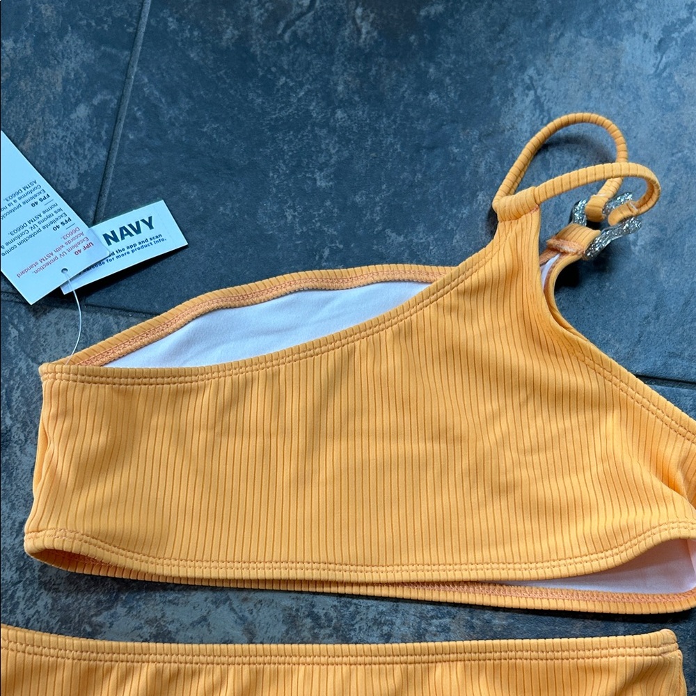 Old Navy Kids Swim Bikini in Bright Orange NWT - Picture 3 of 5